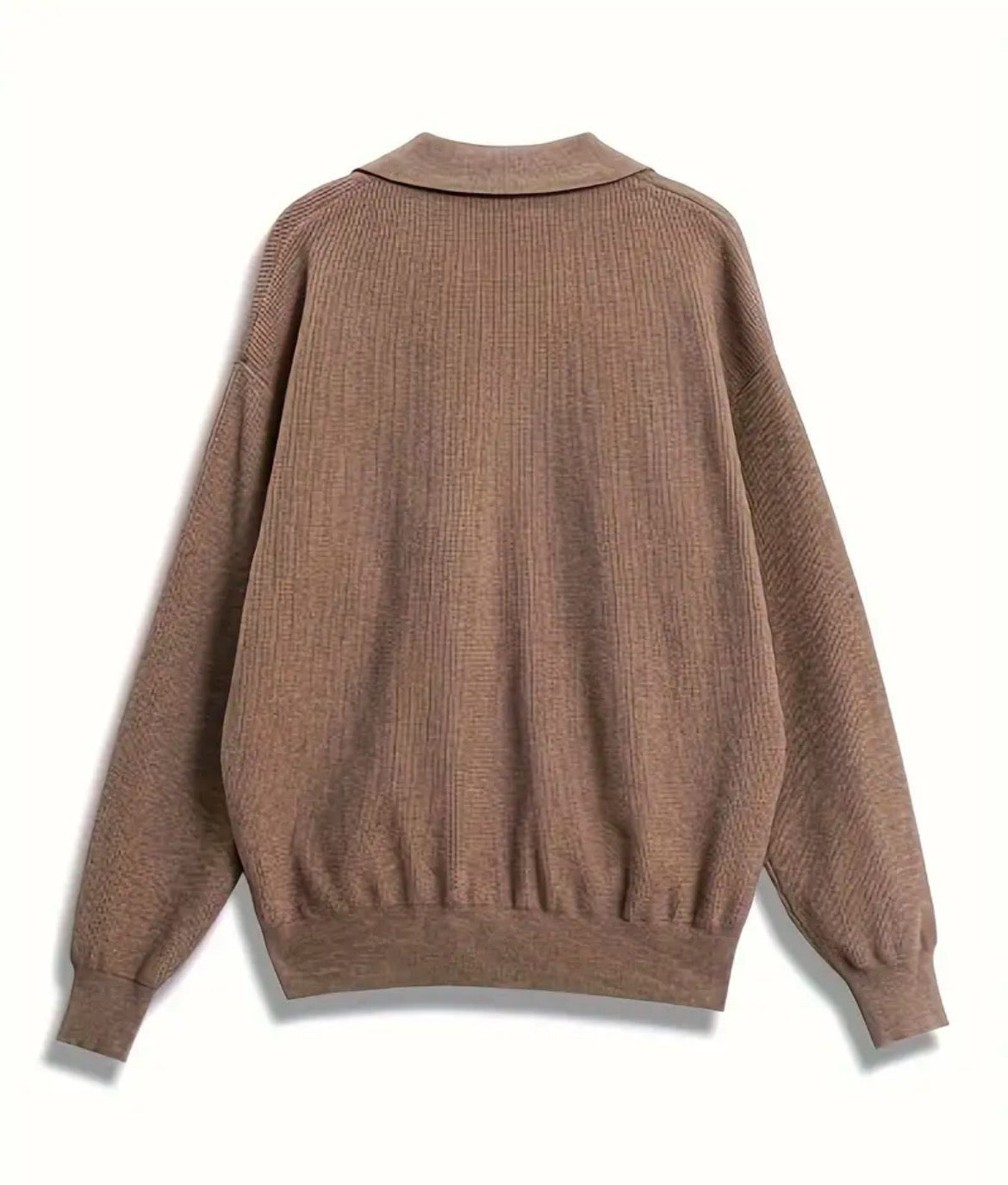 Strickpoloshirt